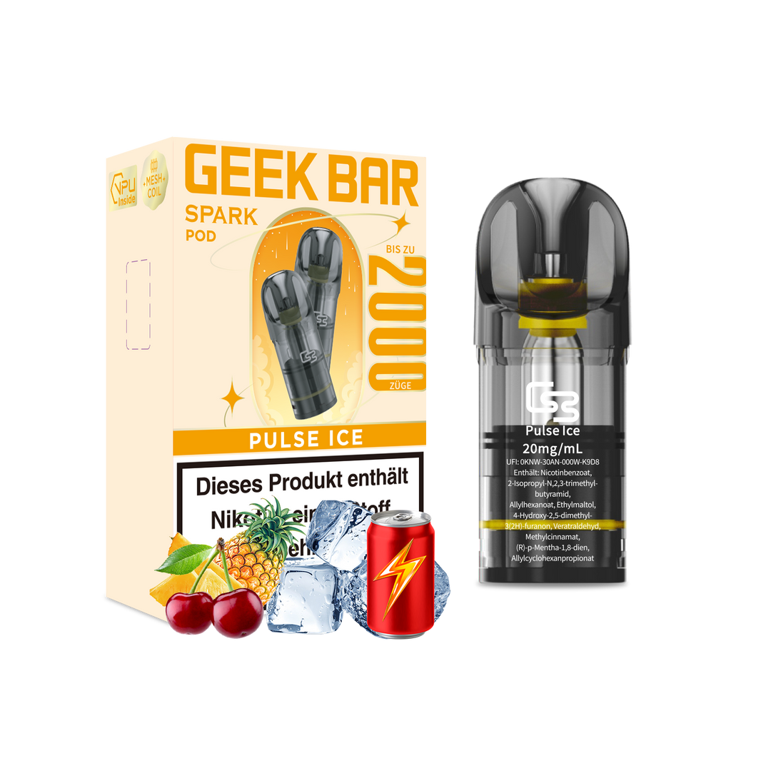 GEEKBAR SPARK PODS – 2ER-PACK